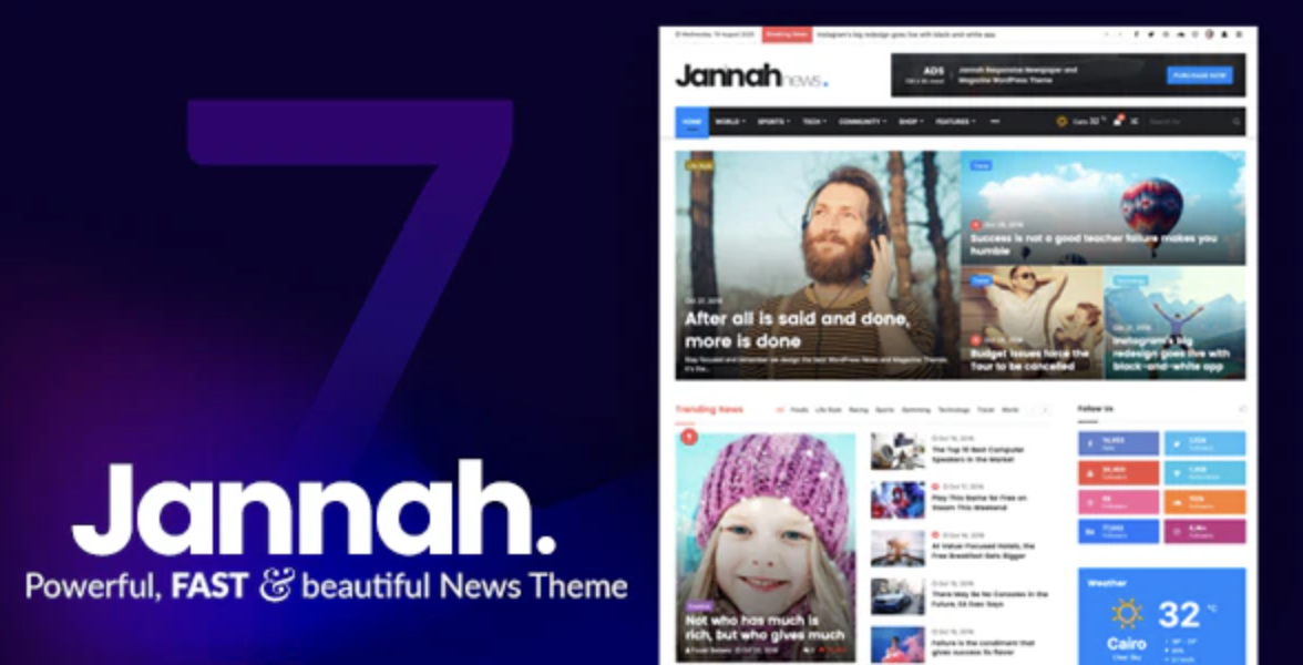 Jannah - Newspaper Magazine News AMP BuddyPress